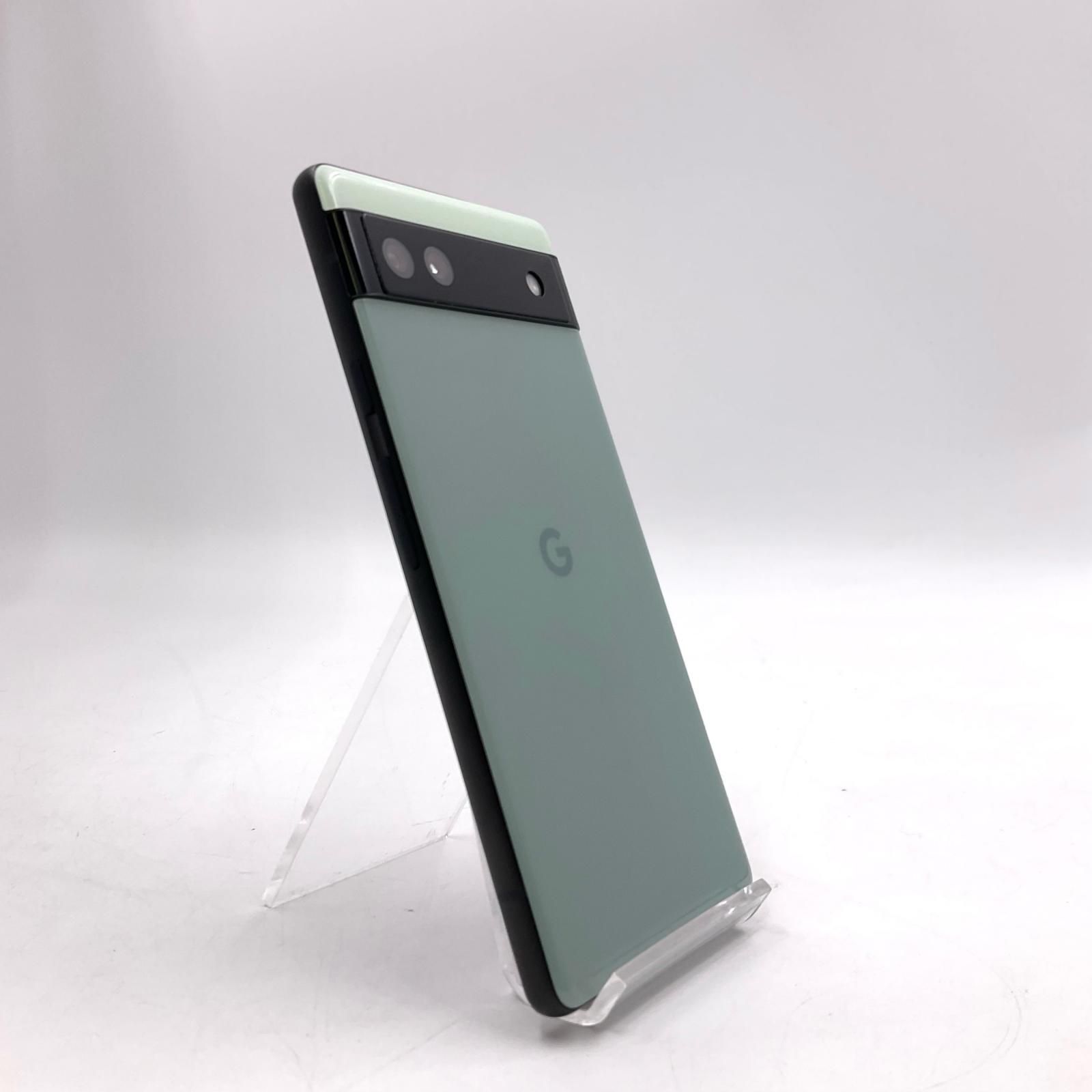 全額返金保証】【最速発送】Google Pixel 6a 128GB Sage au SIM