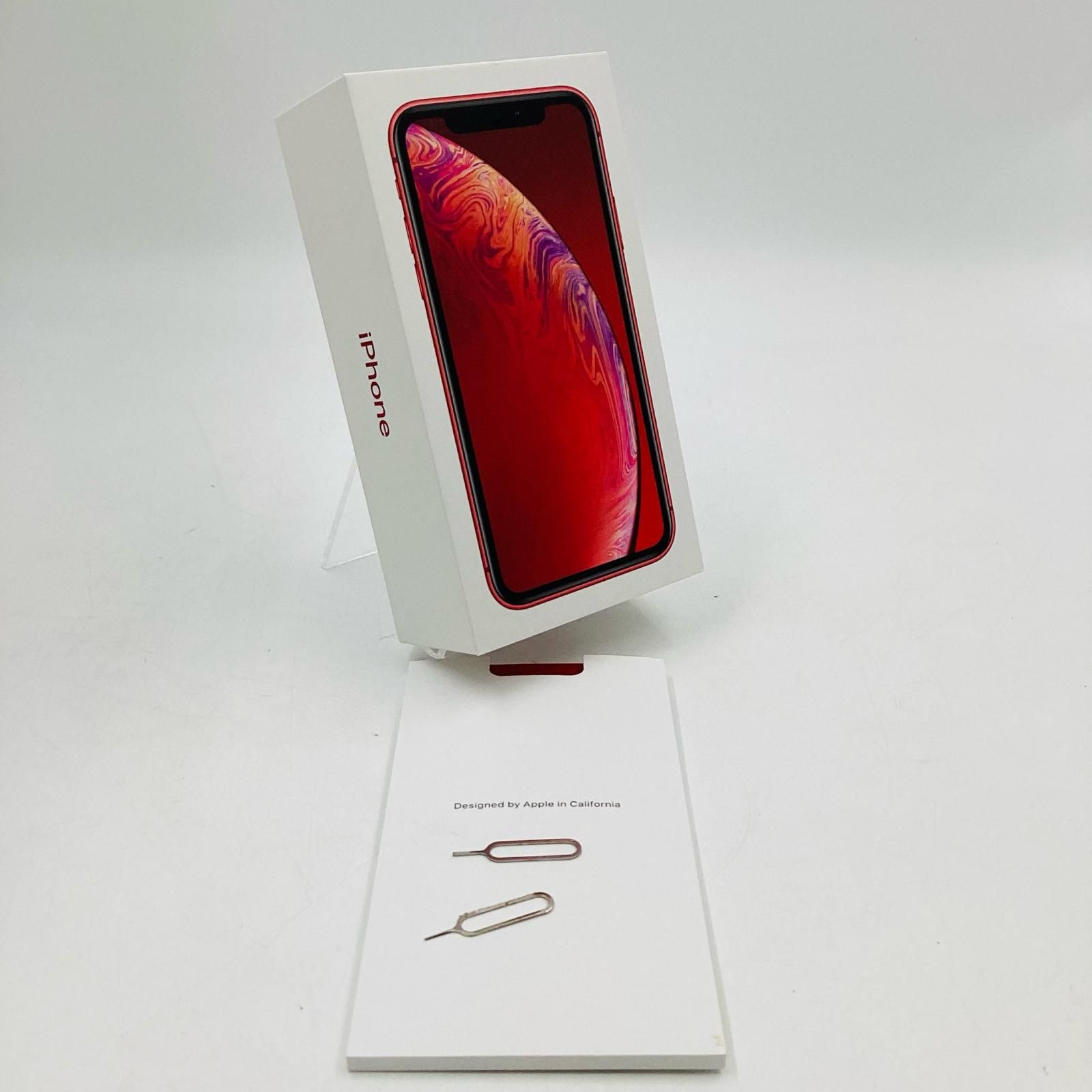iPhone XR 128GB Product RED SIMフリー 箱あり 【公式通販】