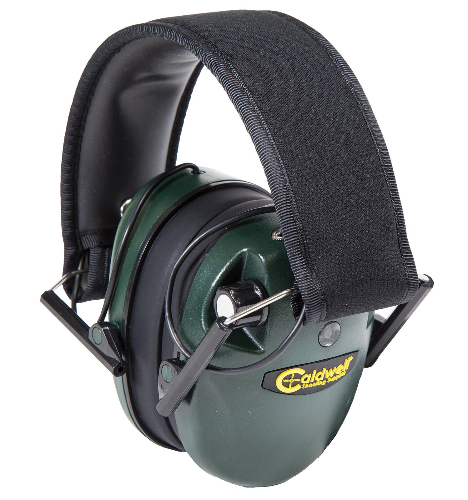 Caldwell E-Max薄型電子イヤーマフ、グリーン