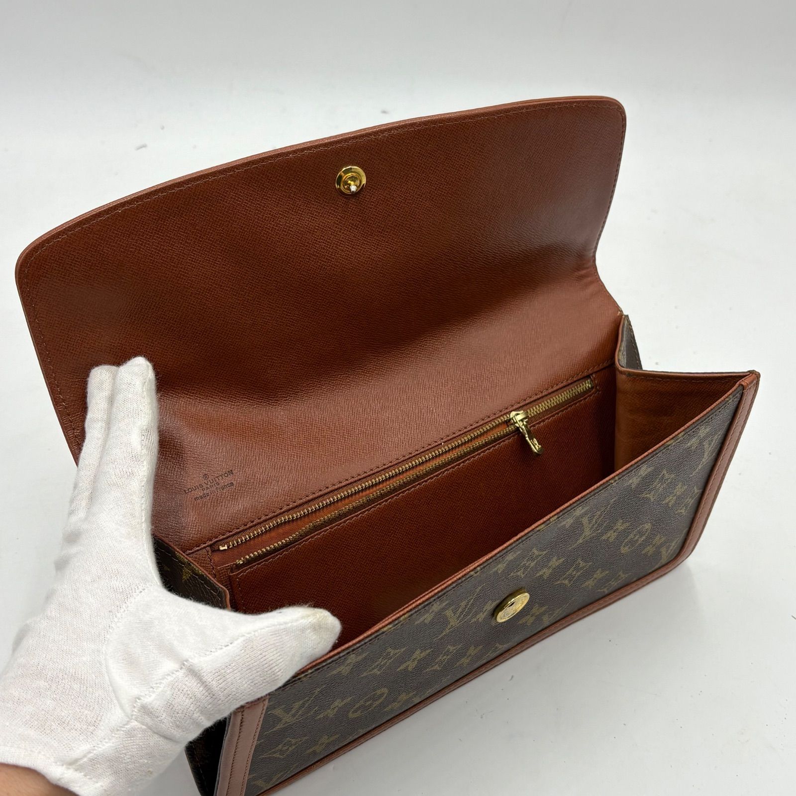 LOUIS VUITTON ルイヴィトン ポシェットダムGM モノグラム セカンド