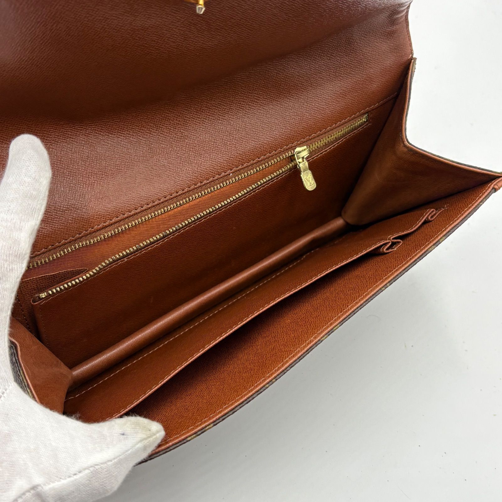 LOUIS VUITTON ルイヴィトン ポシェットダムGM モノグラム セカンド