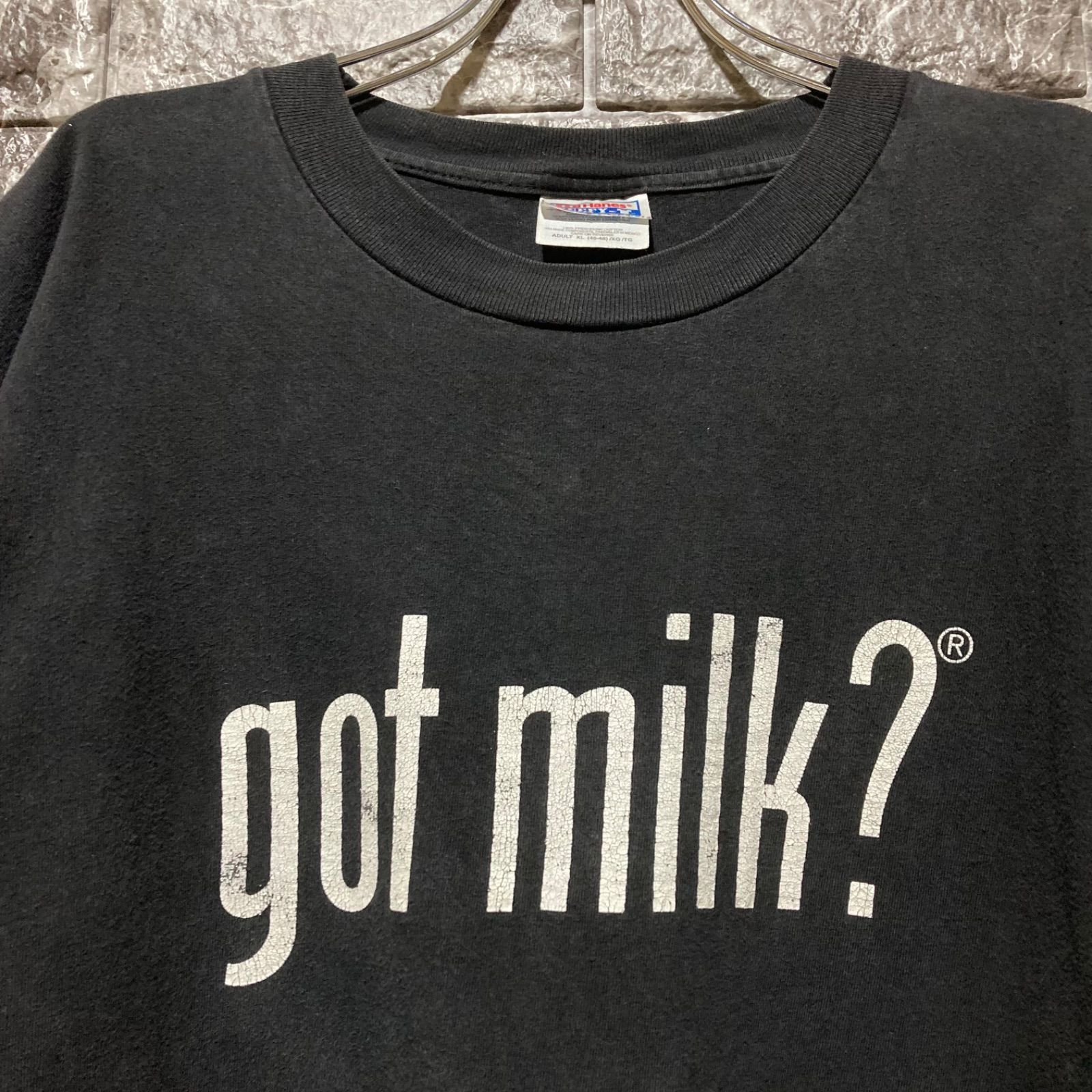 got milk? Tシャツ XL BLACK 黒 ゴットミルク milk - メルカリ