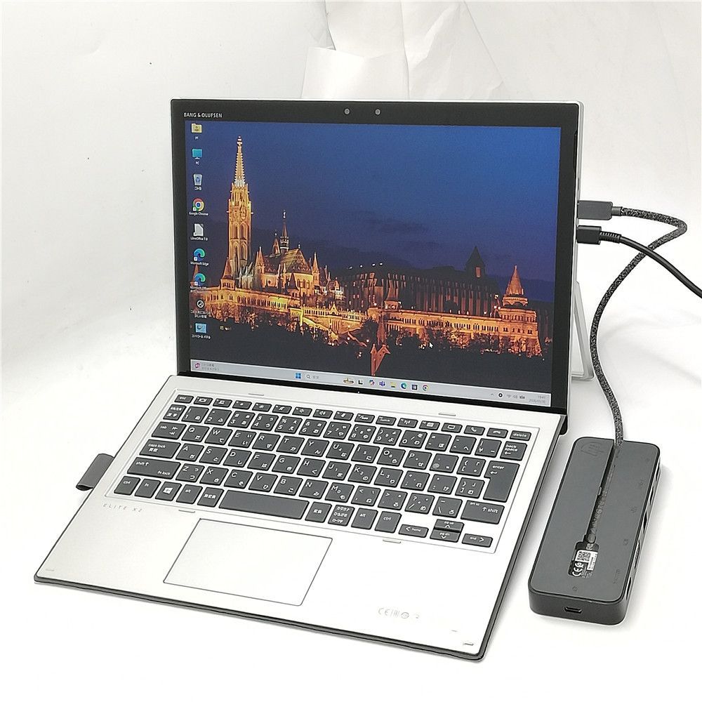 中古美品 HP Elite x2 1013 G3 Core i5 Win11 Office付 ドック付- メルカリ