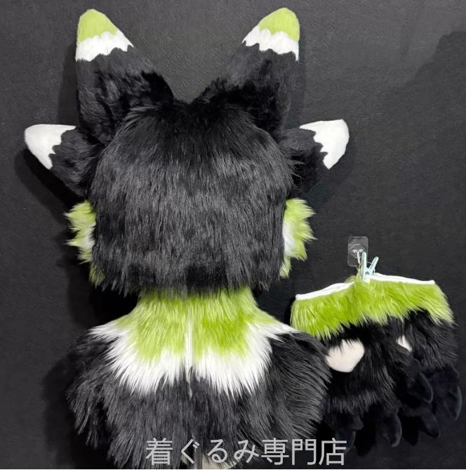 狼 猫 犬 着ぐるみ ヘッド 全頭 ヘッド ケモノ ファースーツ