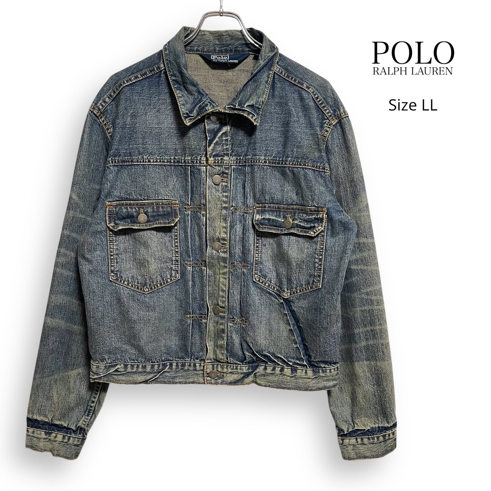 M2682/ Polo RALPH LAUREN ポロ ラルフローレン 2nd デニムジャケット 