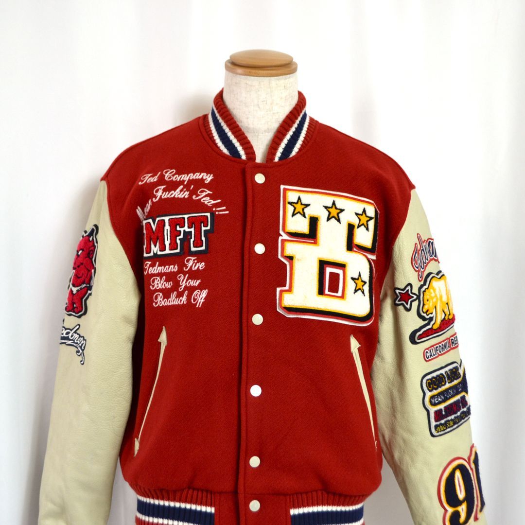 希少】TEDMANテッドマン 2004ヴィンテージ STADIUM JACKETスタジアム 