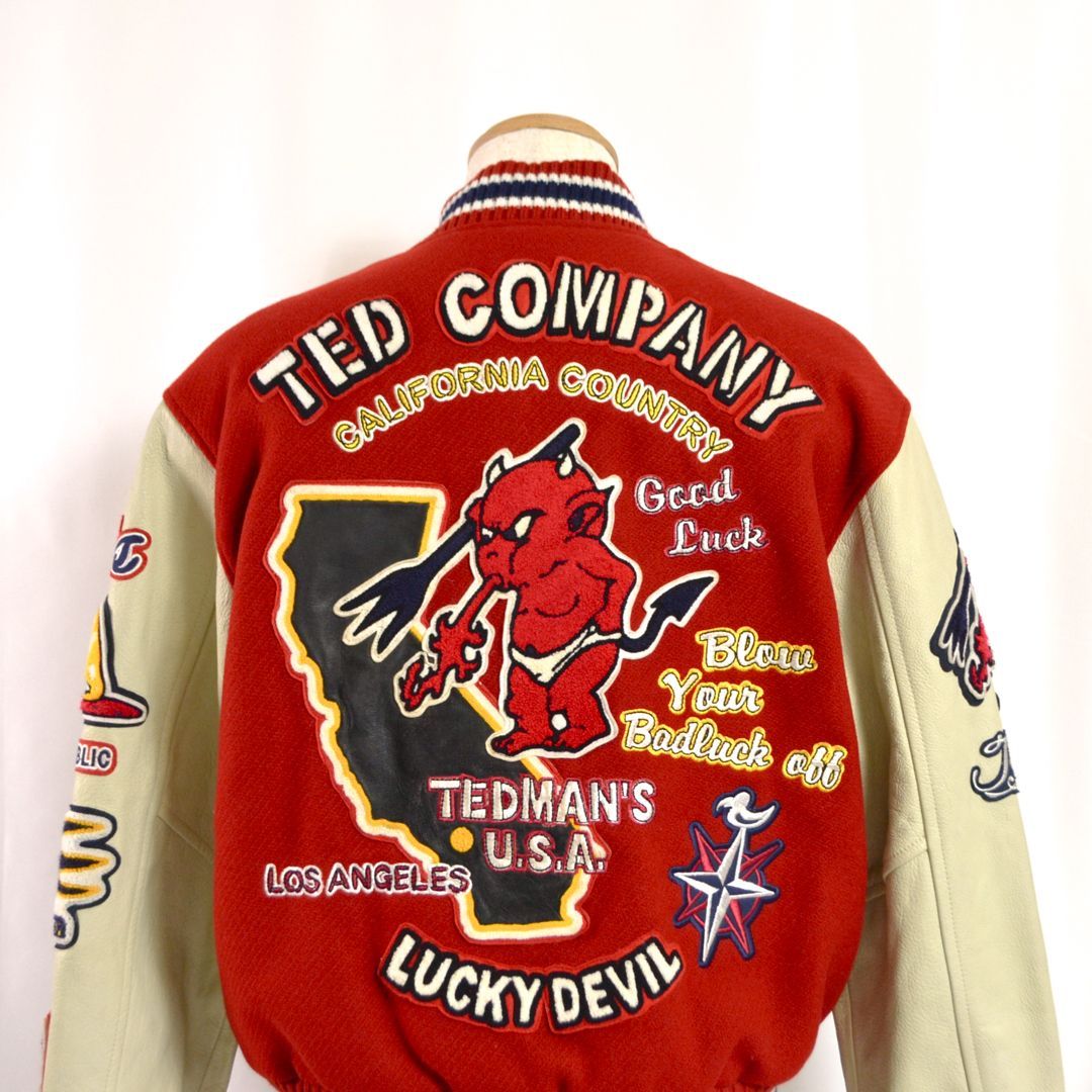 希少】TEDMANテッドマン 2004ヴィンテージ STADIUM JACKETスタジアム