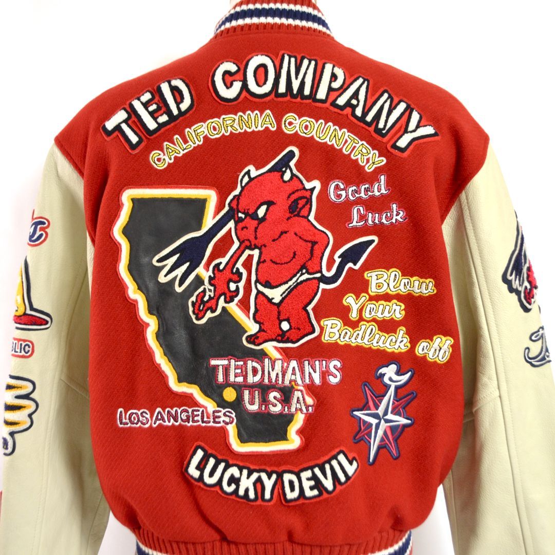希少】TEDMANテッドマン 2004ヴィンテージ STADIUM JACKETスタジアム 