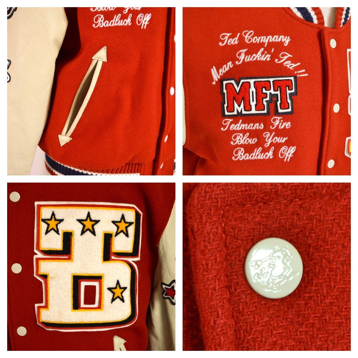 希少】TEDMANテッドマン 2004ヴィンテージ STADIUM JACKETスタジアム 