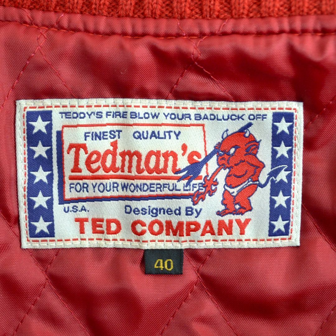 希少】TEDMANテッドマン 2004ヴィンテージ STADIUM JACKETスタジアム