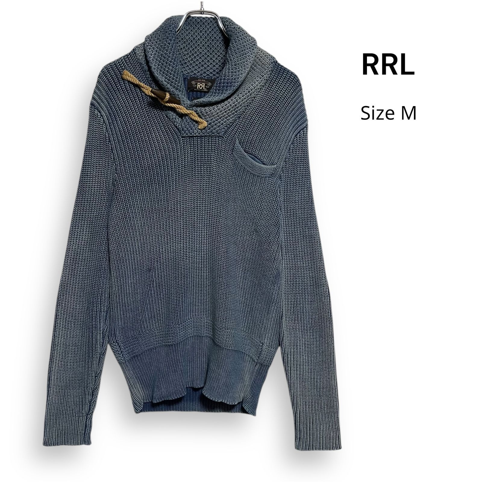 M2683/ RRL RALPH LAUREN ダブルアールエル ラルフローレン インディゴ 