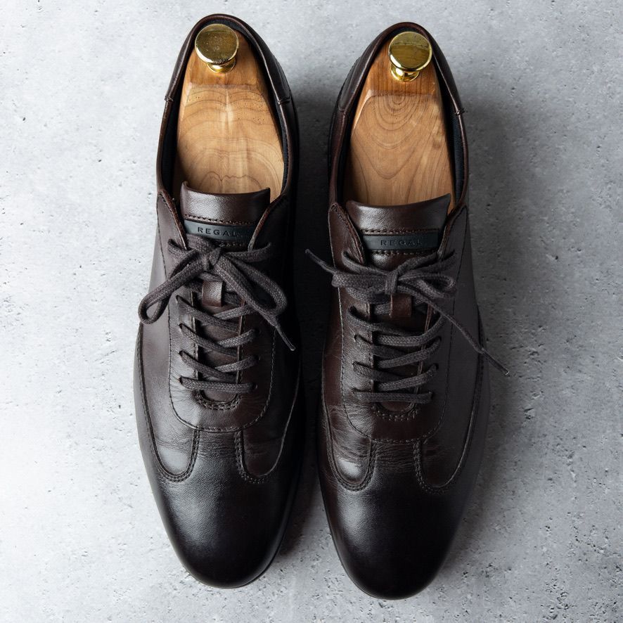 美品 REGAL リーガル GORE-TEX ゴアテックス レザー スニーカー 防水