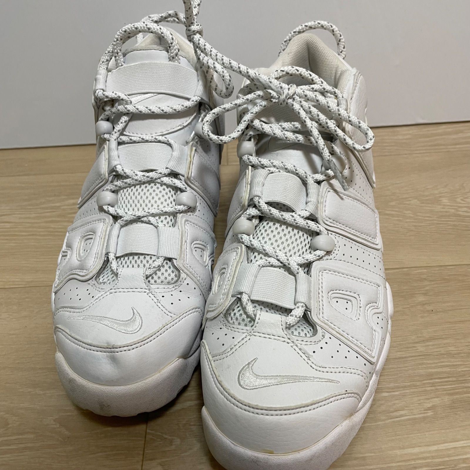 NIKE AIR MORE UPTEMPO 96 モアテン 白 27.5cm 921948-100 - メルカリ