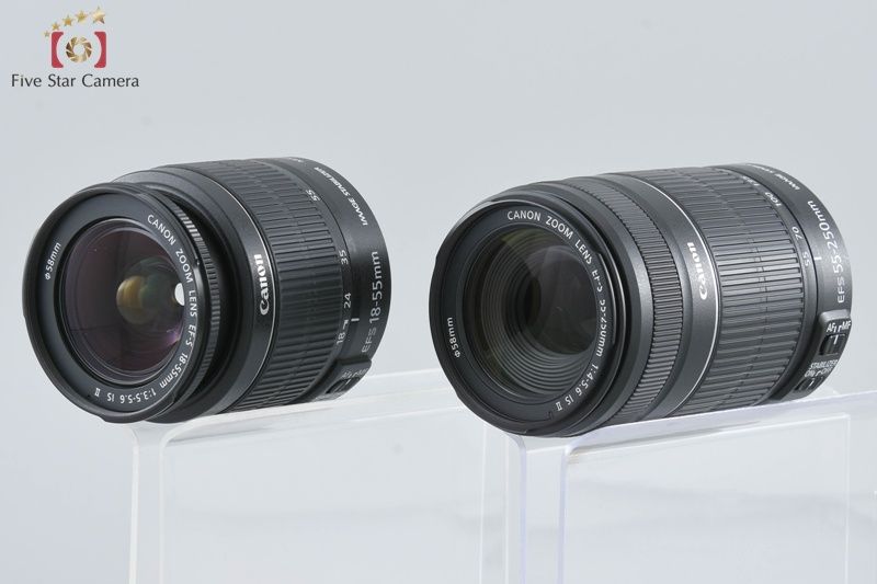 中古】Canon キヤノン EOS Kiss X5 ダブルズームレンズキット 
