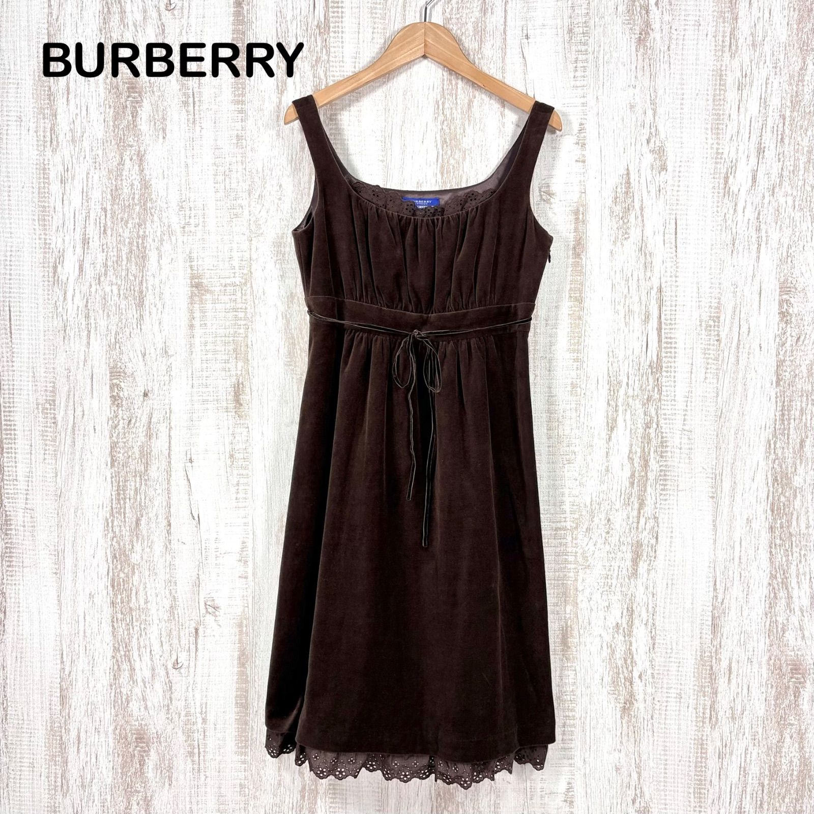 Burberry バーバリー ブルーレーベル ウエストリボン キャミソール