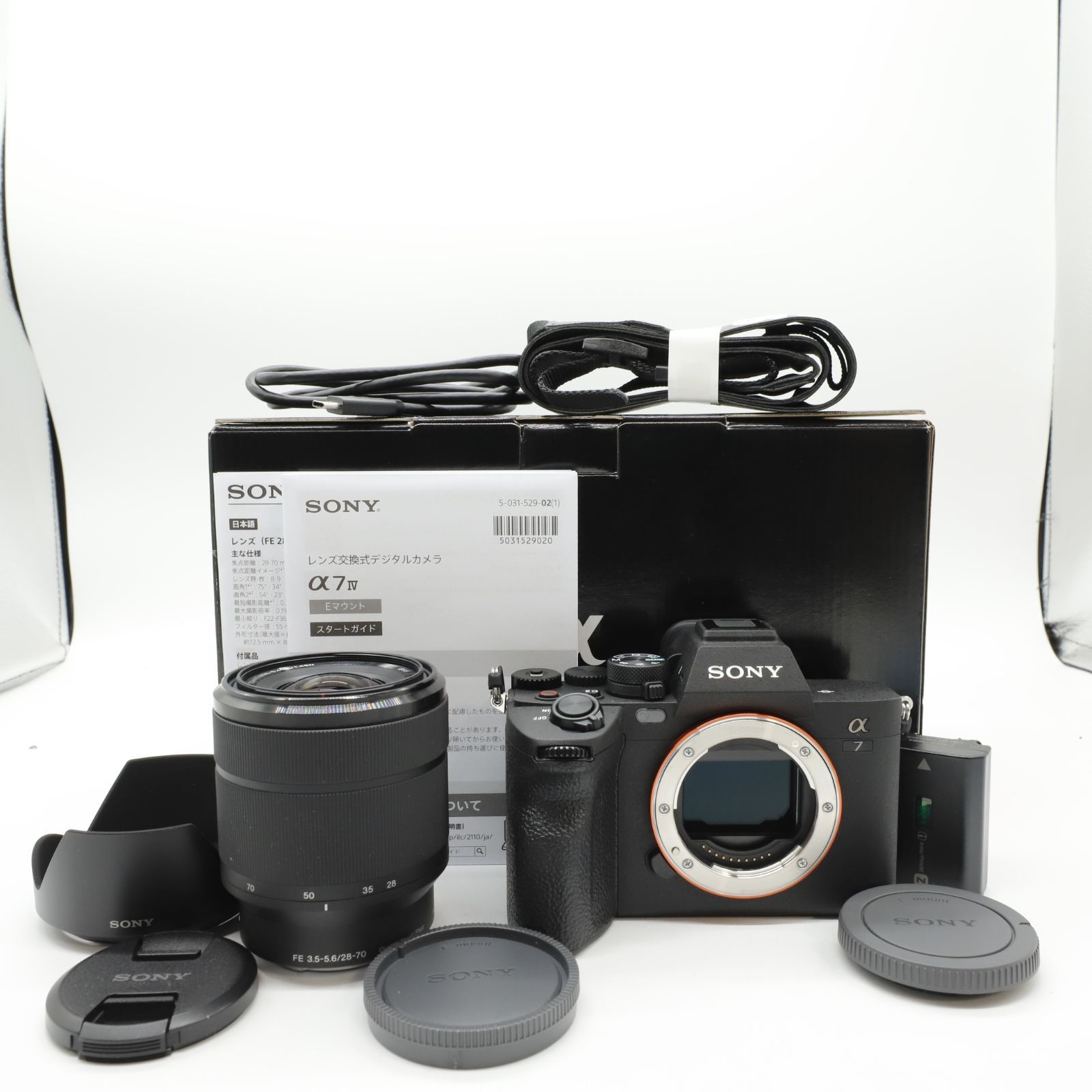 □ほぼ新品□ SONY SONY(ソニー) フルサイズ ミラーレス一眼カメラ 