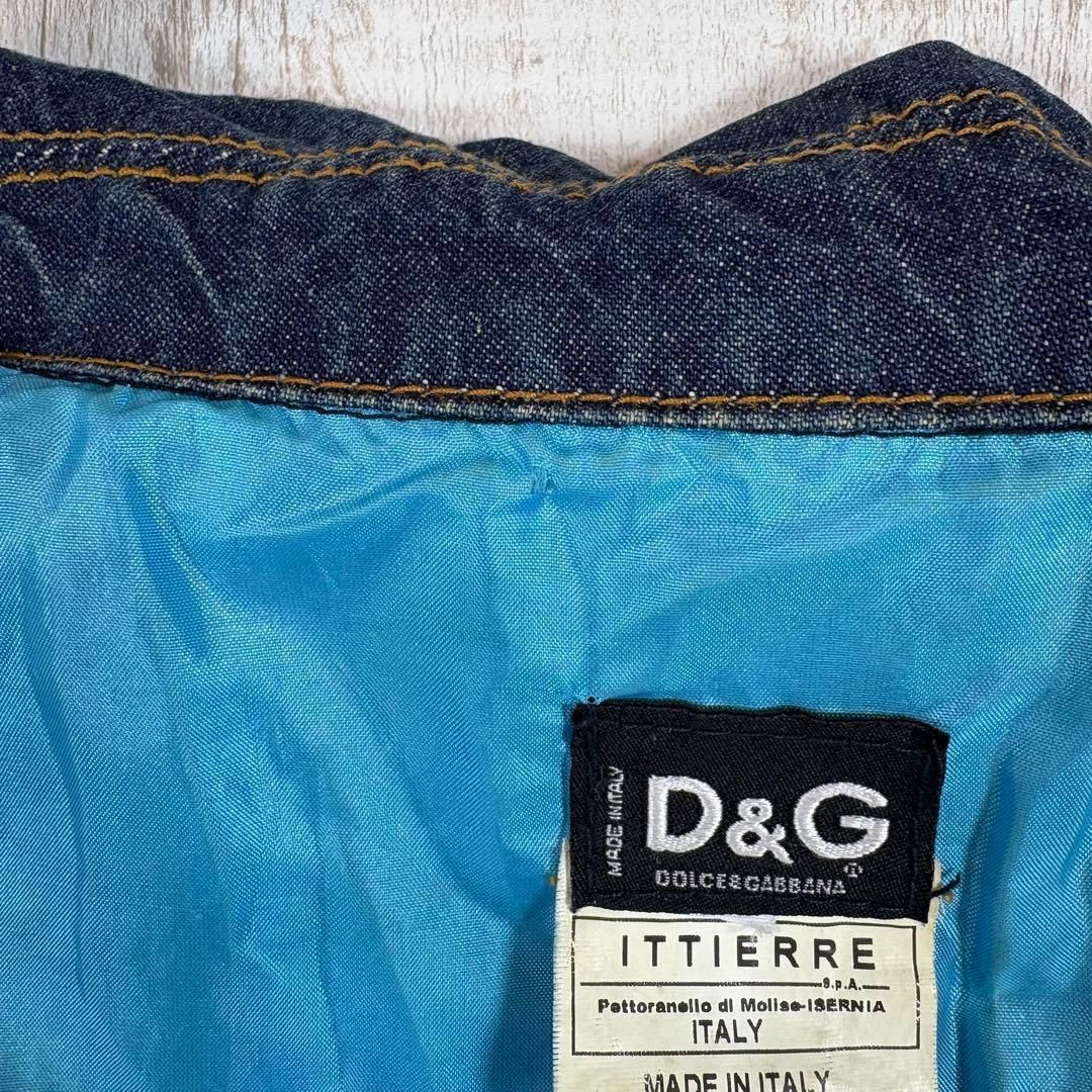 D&G Dolce＆Gabbana ドルチェアンドガッバーナ ツイード デニム