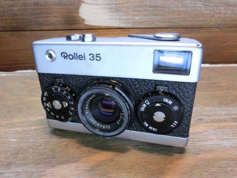 7862 Good Product Rare S-Xenar Rollei 35 Exposure Meter OK Silver Rollei Film Camera