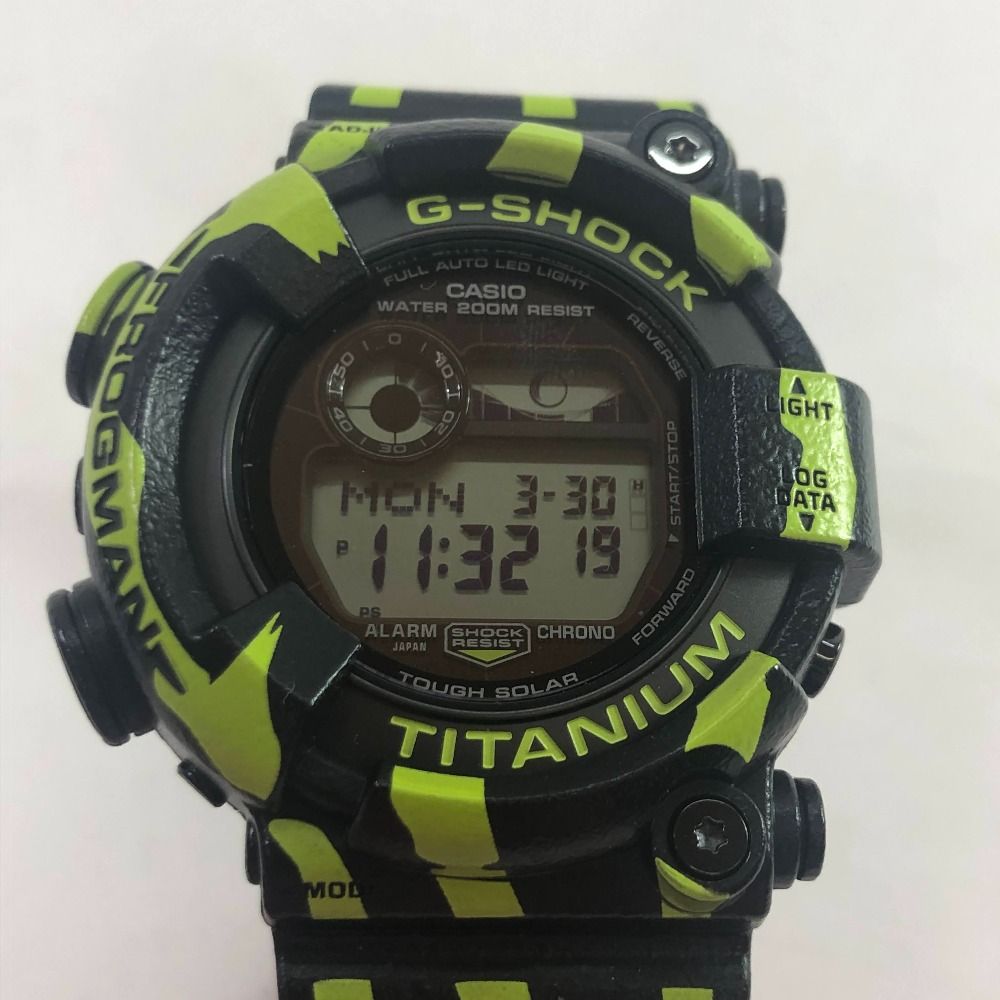 04w6468∞※【中古】 G-SHOCK ジーショック 腕時計 フロッグマン GW