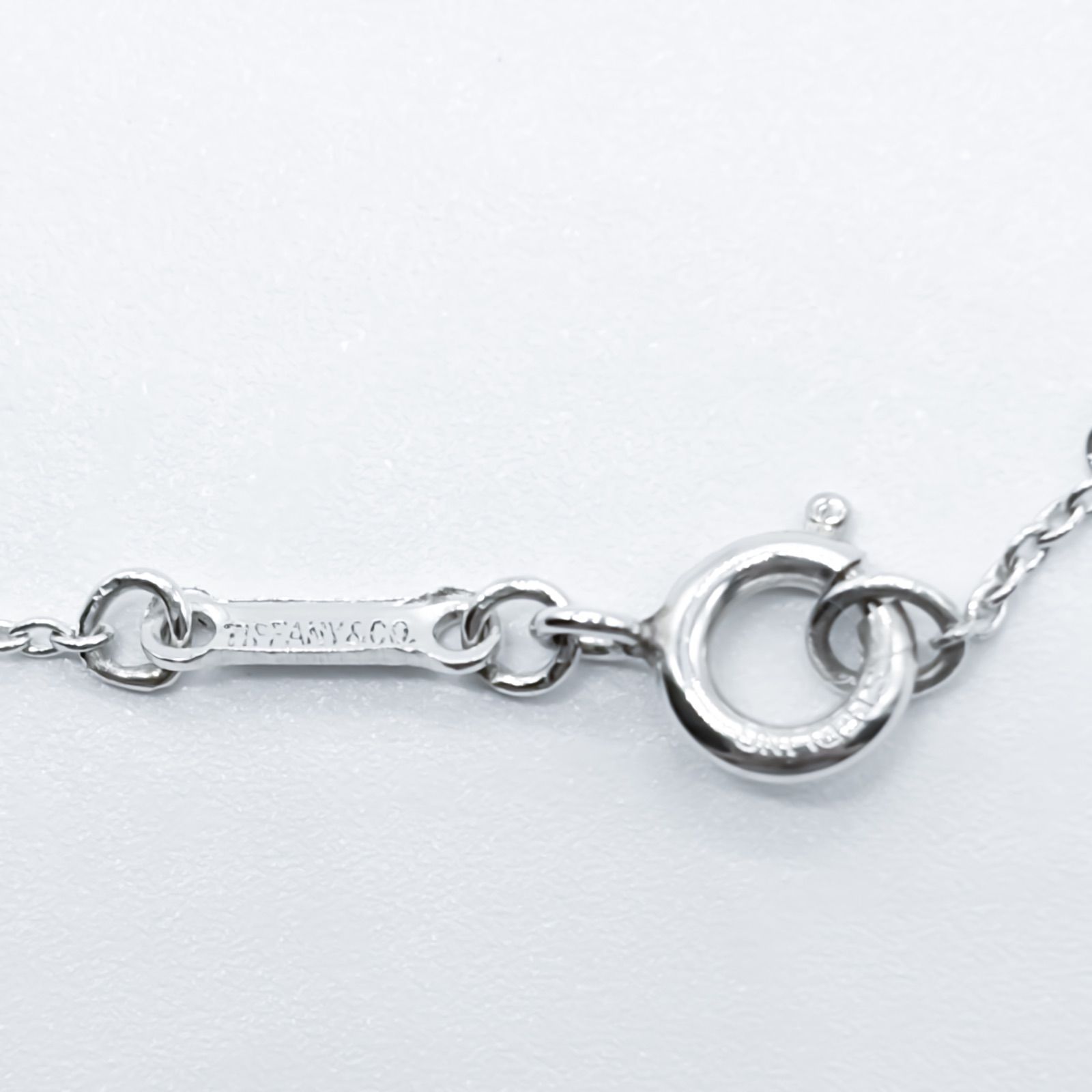 A473 TIFFANY&Co. ティファニー ティアドロップ ネックレス シルバー