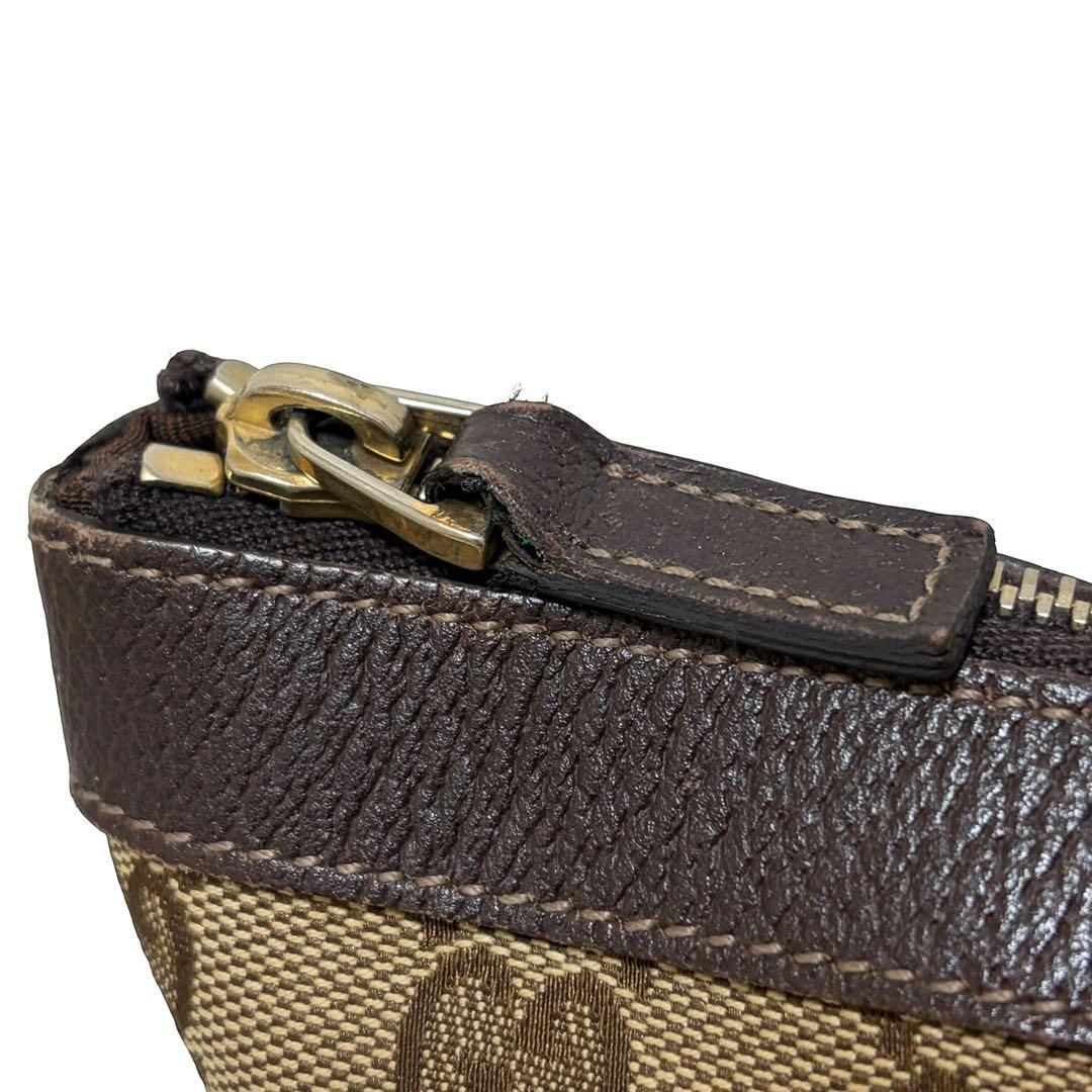 GUCCI グッチ トートバッグ アビー GGキャンバス レザー ベージュ 