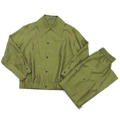 セモー semoh 2023SS 上下 セットアップ WIDE COLLAR JACKET / FREE 