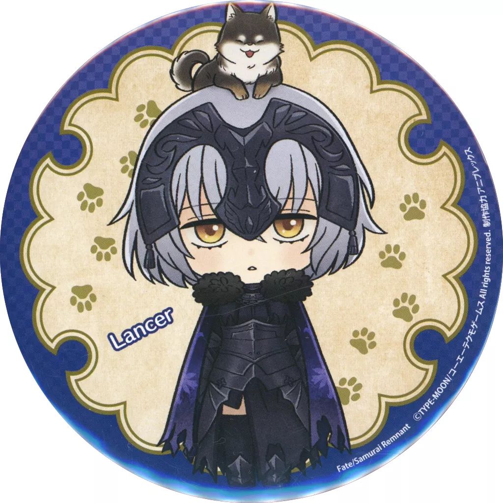 中古】バッジ・ピンズ ランサー/ジャンヌ・ダルク BIG缶バッジ 「Fate 