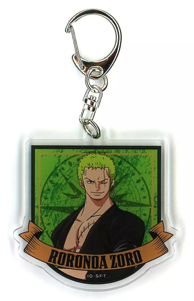 中古】キーホルダー ロロノア・ゾロ アクリルキーホルダー