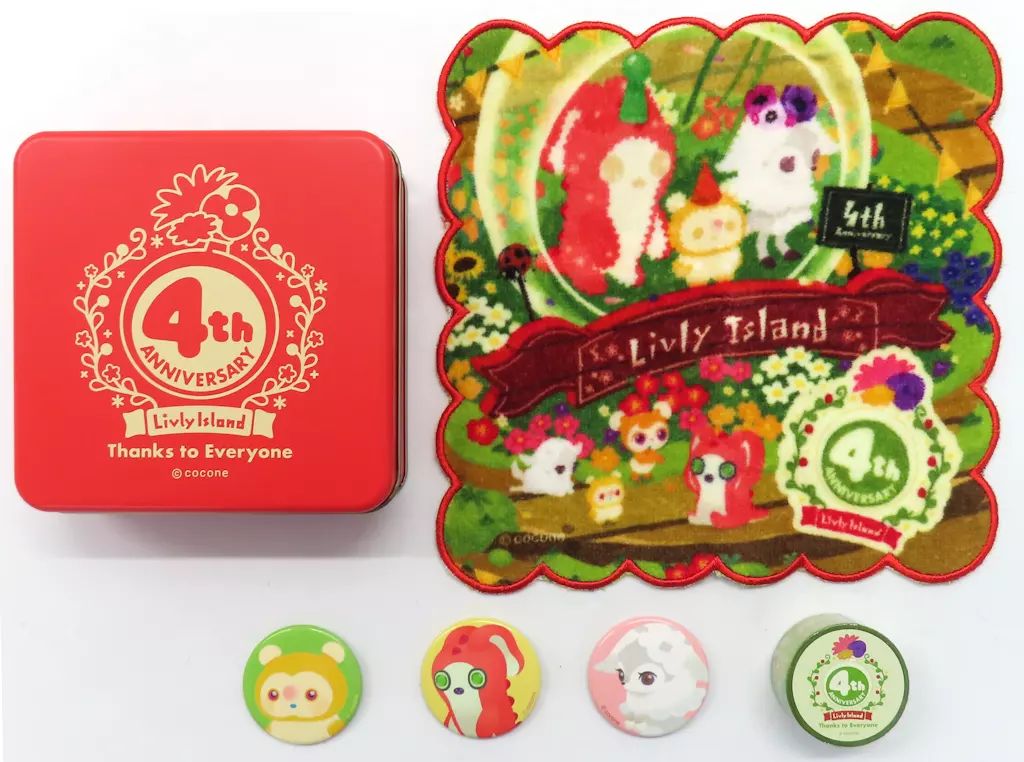 中古】グッズセット 集合 4周年アニバーサリーBOX 「リヴリー