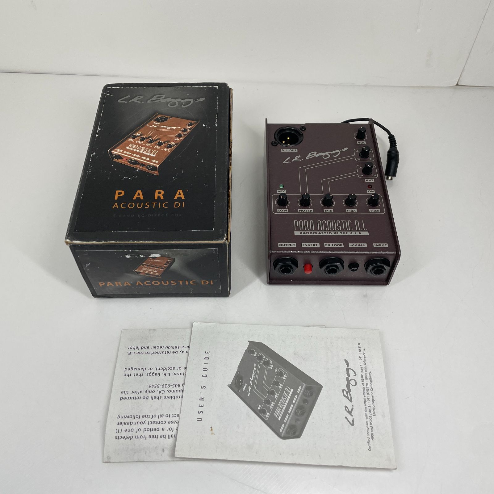 L.R.Baggs Para Acoustic D.I. ダイレクトボックス 【公式通販】