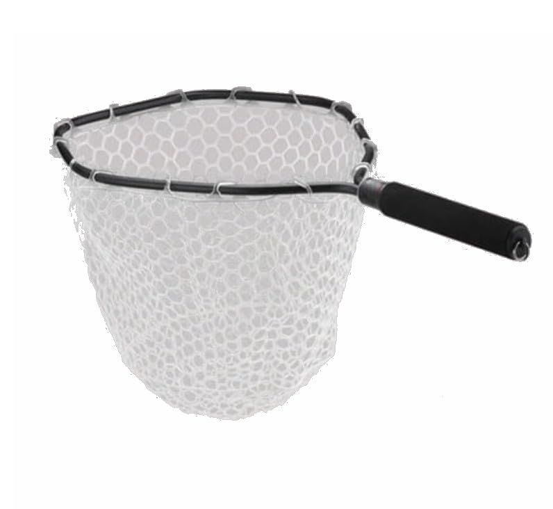 新品 RGM(ROOSTER GEAR MARKET) ルースター ギア マーケット Landing Net 400/200 Rubber 釣り 初心者 釣り具 釣具 400 SILVER/BLACK