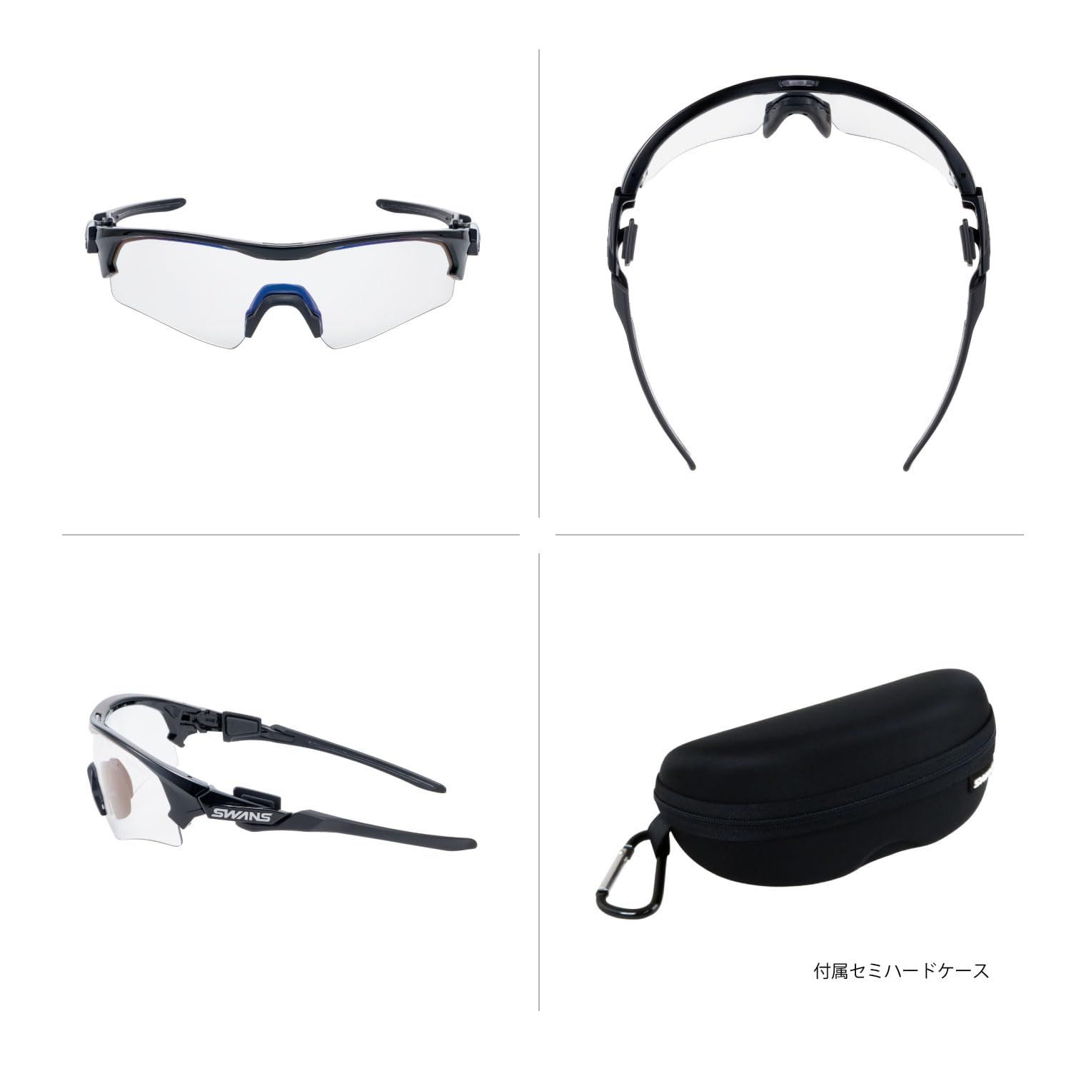 新品 SWANS(スワンズ) スポーツサングラス FACEONE フェイスワン FO 