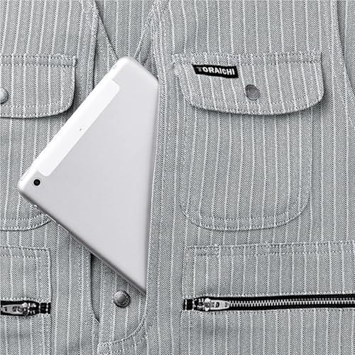 新品 [寅壱] 寅一/ベスト&カーゴパンツ(4309s611219) 上下セット 作業着 作業服 作業ズボン ニッカポッカ 鳶服 L×L 77：スミグレー