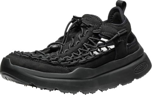 新品 [キーン] サンダル UNEEK WK ユニーク ダブルケー レディース BLACK/BLACK 23.5 cm