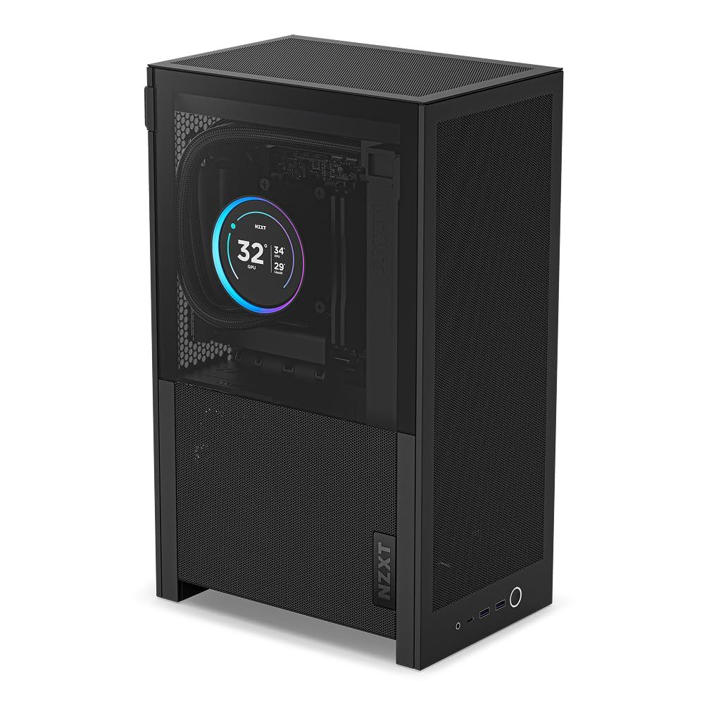 新品 NZXT H2 Flow Black Mini-ITX PCケース CI-H21FB-01 CS9514