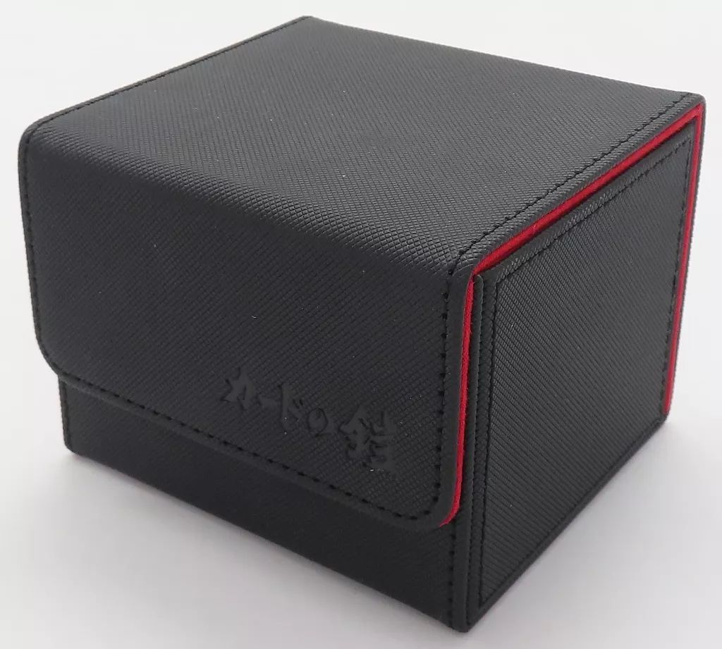 [Used] Supply Card Armor Deck Case (for 150 cards) Red/Gray