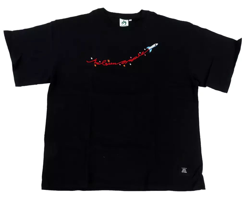 MGA Rocket Embroidery T-shirt　Tシャツ　ゼンジン 中古】Tシャツ Mrs. GREEN APPLE MGA Rocket Embroidery T-shirt(T