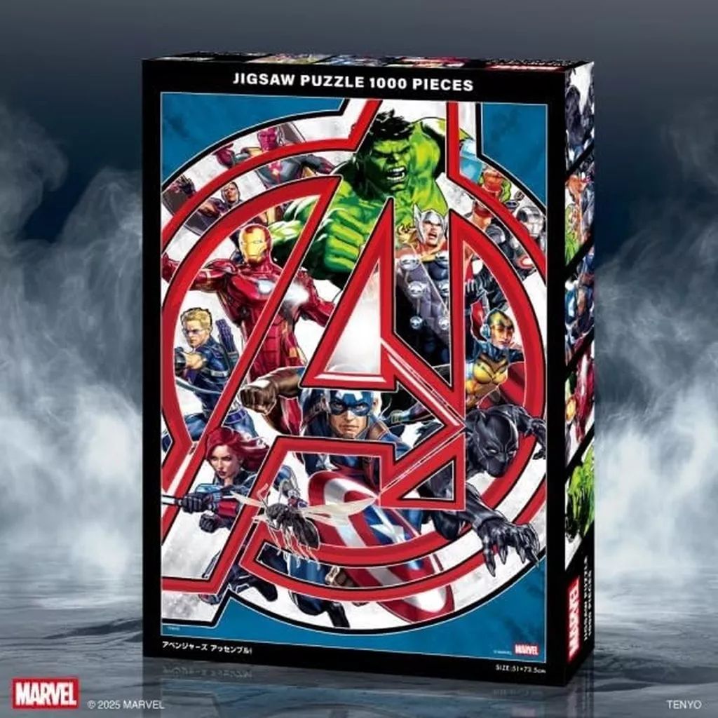 マーベル　アベンジャーズ 12個セット　ジグソーパズル 1000ピース 新品】パズル アベンジャーズ アッセンブル! 「MARVEL