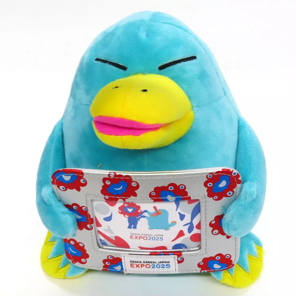 大阪万博　EXPO2025 カモノハシのイコちゃん ぬいぐるみ 中古】ぬいぐるみ EXPO2025 ミャクミャク カモノハシのイコちゃん