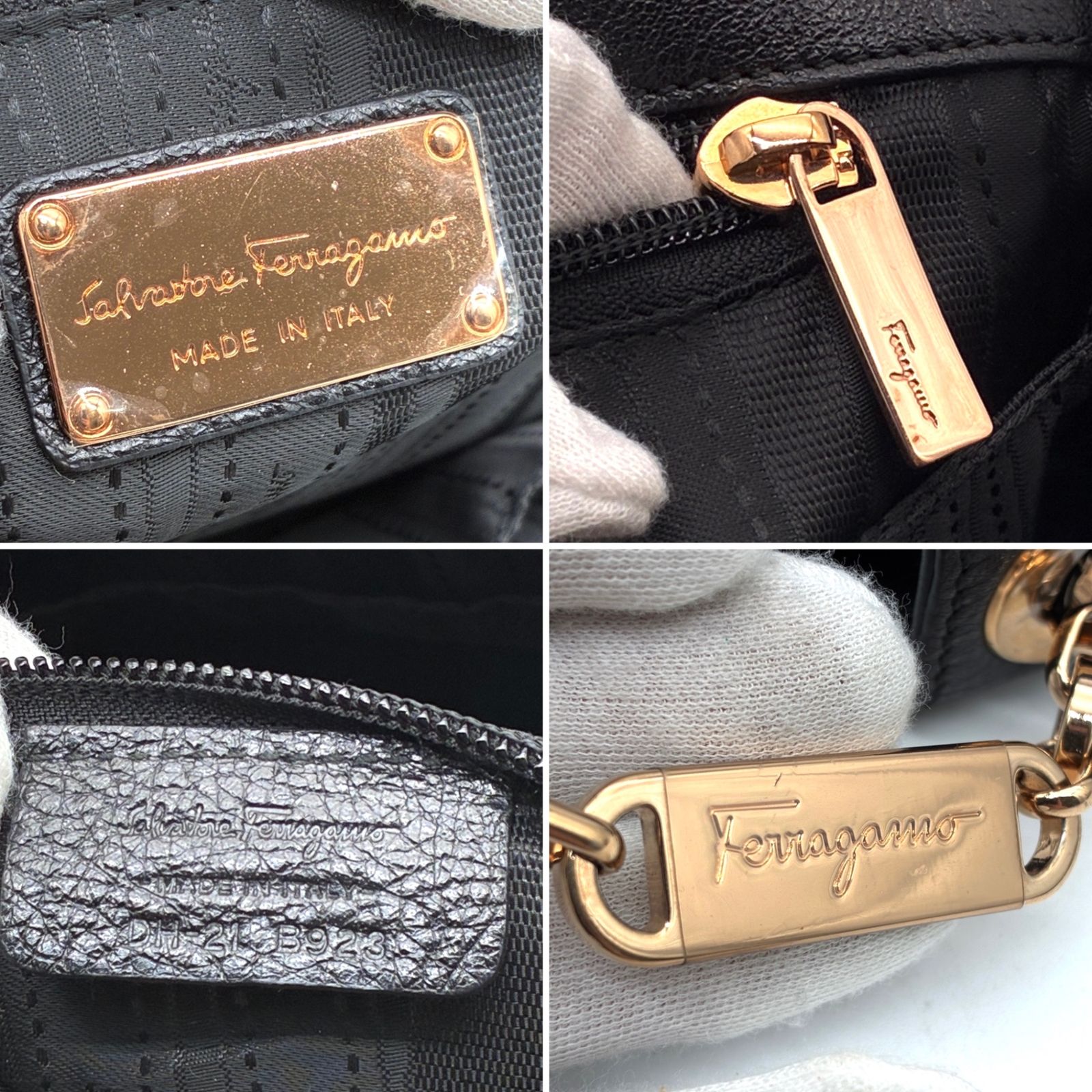 未使用に近い Salvatore Ferragamo サルヴァトーレフェラガモ ワン 