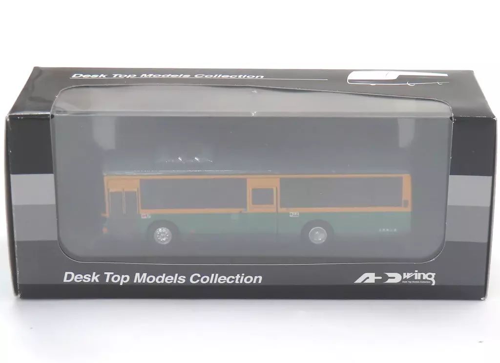 【】ミニカー 1/80 北恵那交通 北恵那鉄道復刻カラー路線バス ふそうエアロスター(グリーン×オレンジ) 「デスクトップモデルコレクション」
