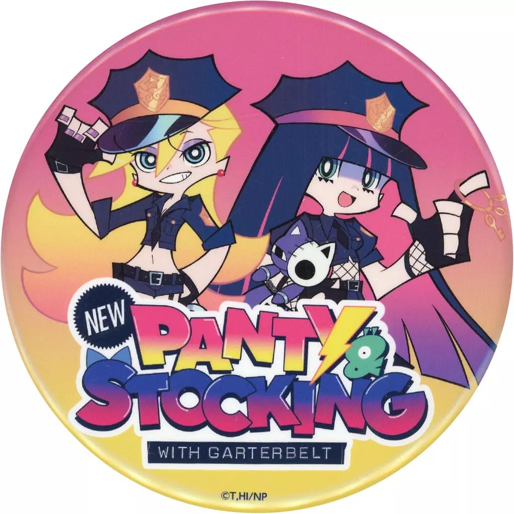 中古】バッジ・ピンズ パンティ＆ストッキング 缶バッジ 「くじ引き堂