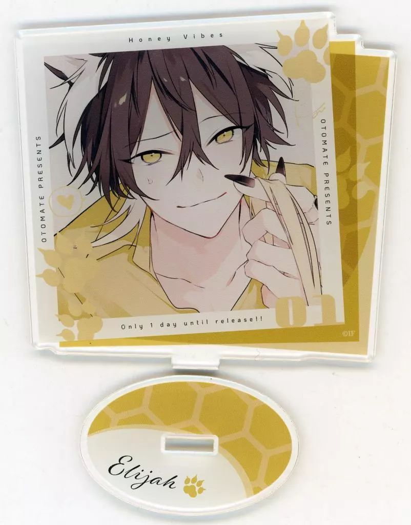 ハニヴ エリヤ イーノ ebten アクリルパネル 中古】アクリルスタンド・アクリルパネル エリヤ 「Honey Vibes