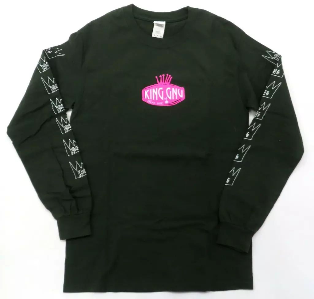 中古】Tシャツ King Gnu ロングスリーブTシャツ グリーン Sサイズ 