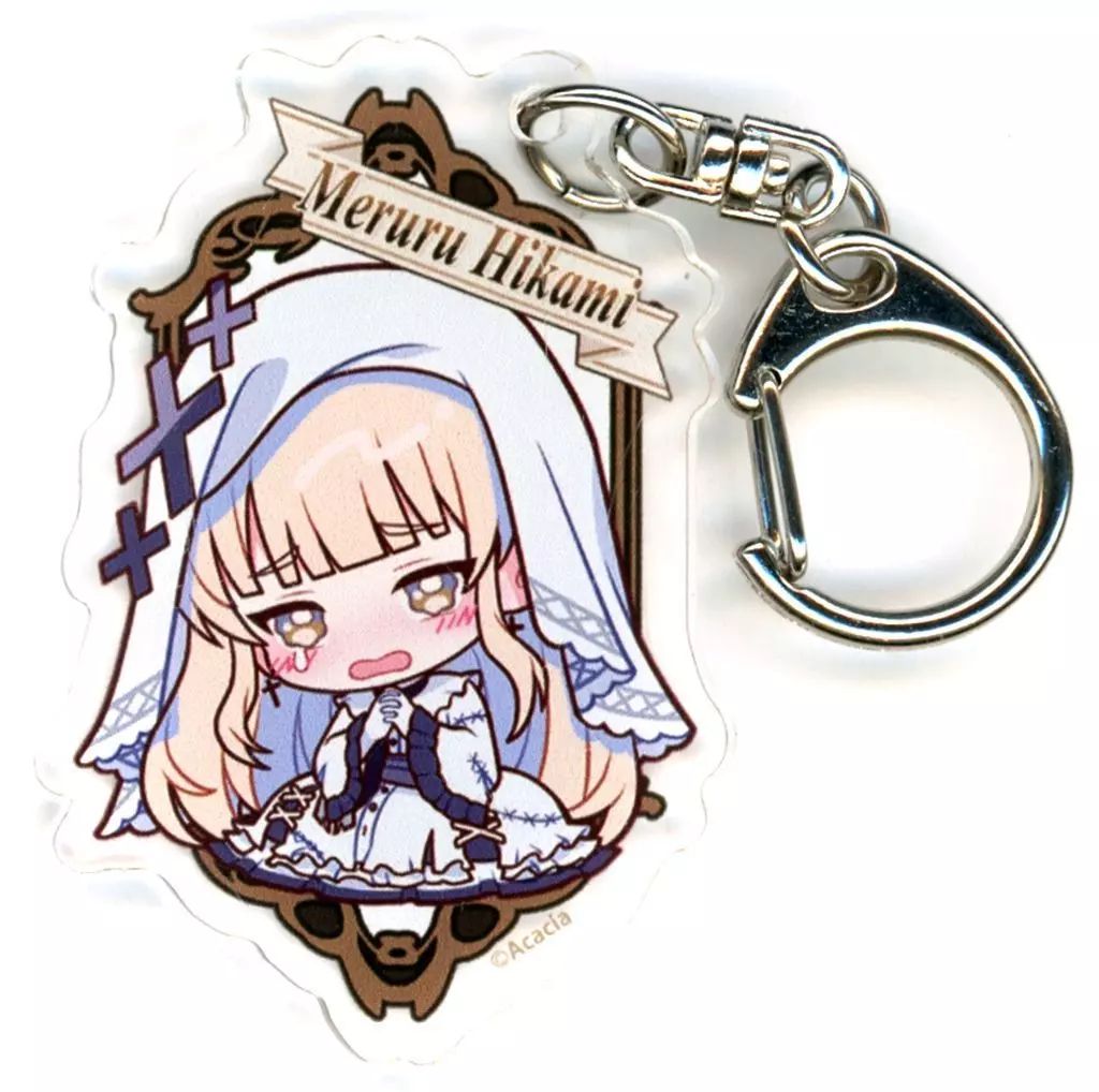 中古】キーホルダー 氷上メルル 「魔法少女ノ魔女裁判 in 東京タワー