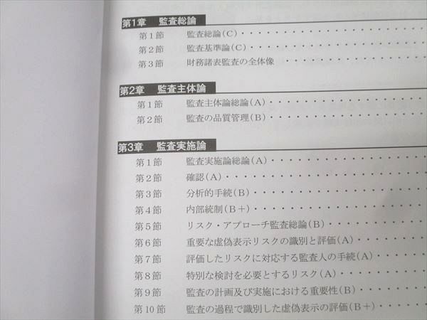 CPA会計学院 公認会計士 修了考査対策講座 監査に関する理論及び実務・職業倫理等 2025年合格目標 未使用 計7冊 087L4D CPA会計学院 公認会計士 修了考査対策講座 監査に関する理論及び実務