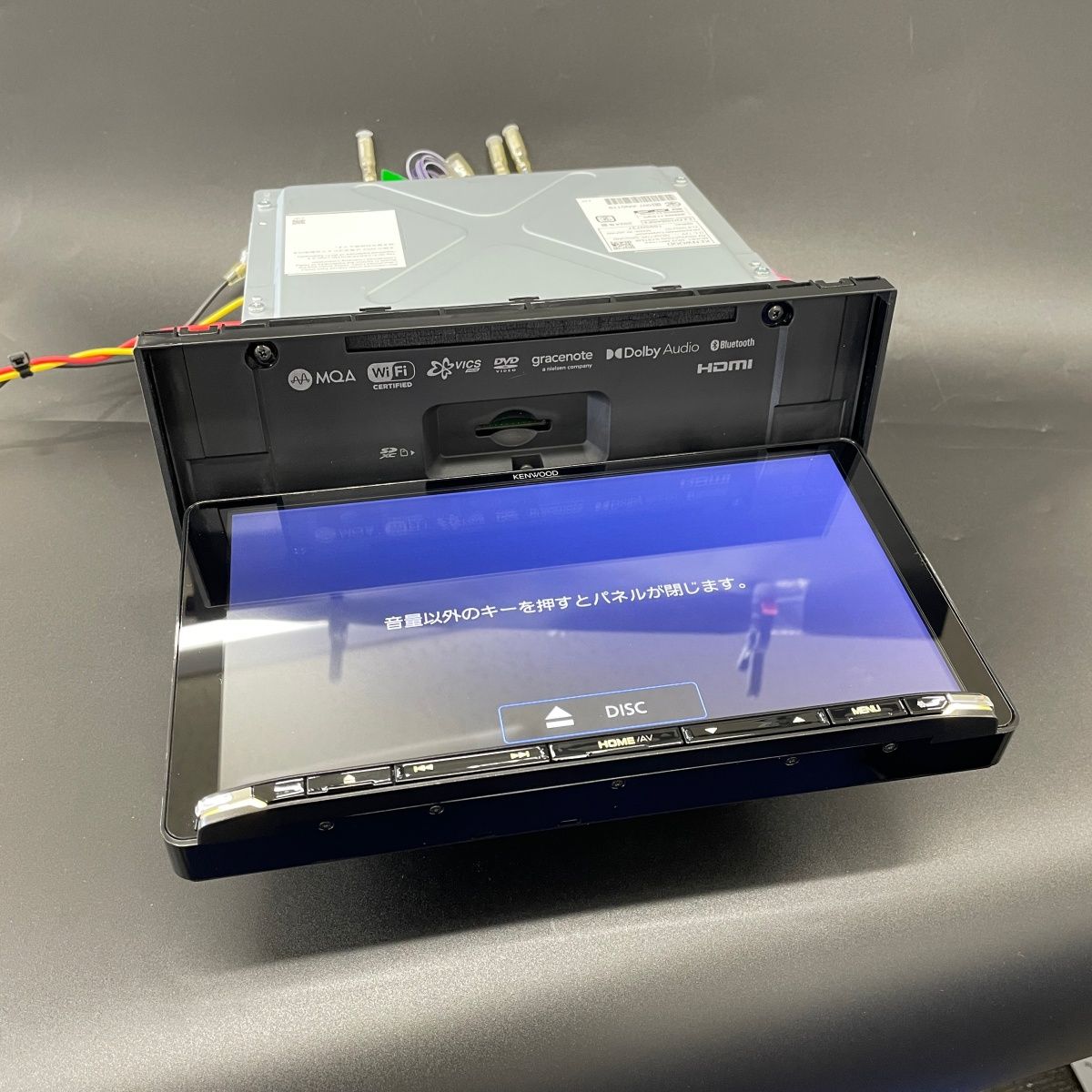 MDV-M911HDL ケンウッド 彩速ナビ 9インチ HD フルセグ Bluetooth DVD 