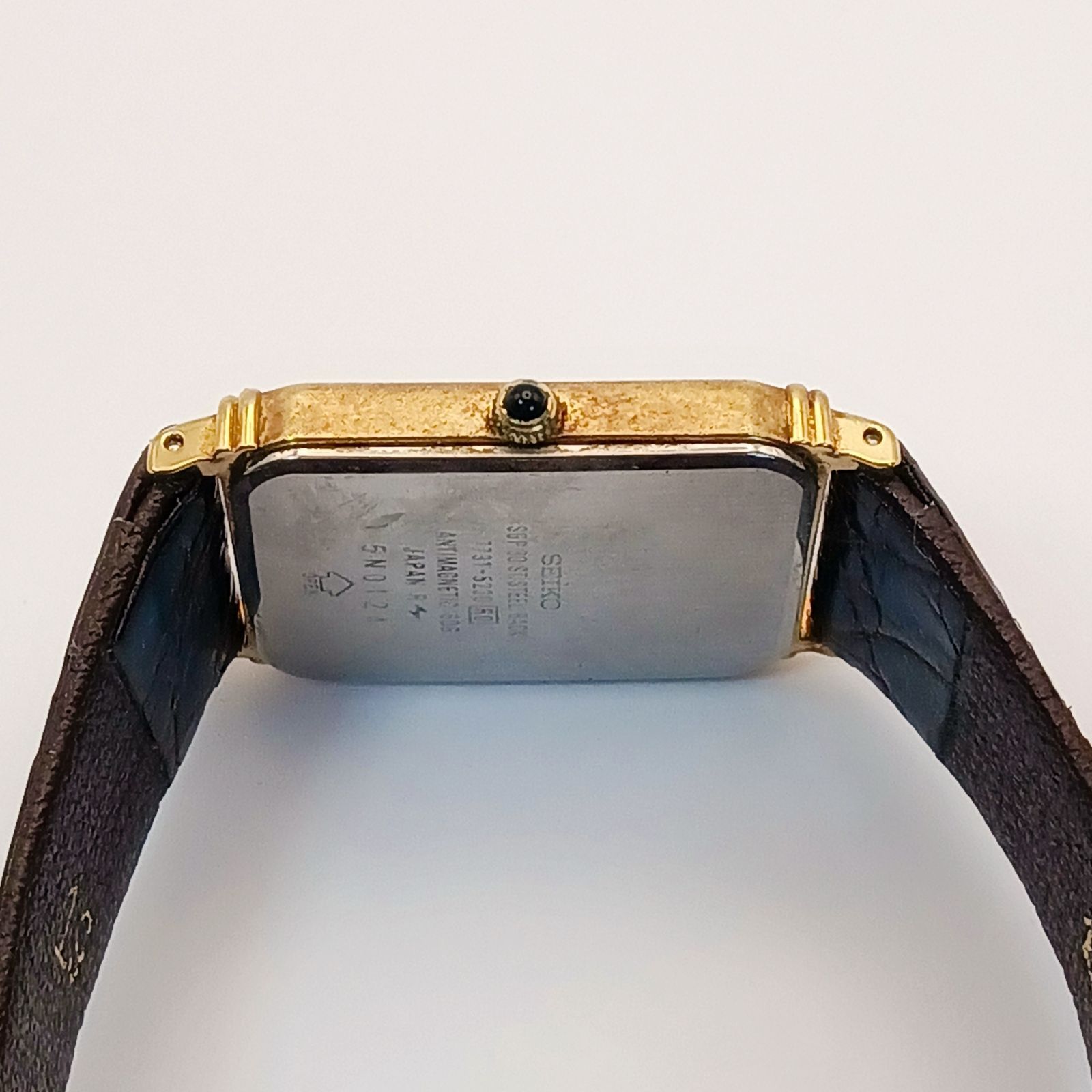 稼働 良品】0331-1 SEIKO DOLCE セイコー ドルチェ 7731-5230 メンズ 