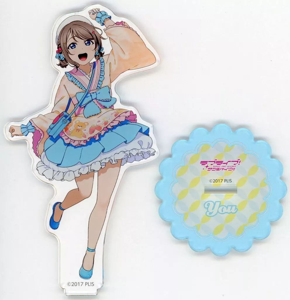 中古】アクリルスタンド・アクリルパネル 渡辺曜 アクリルフィギュア 