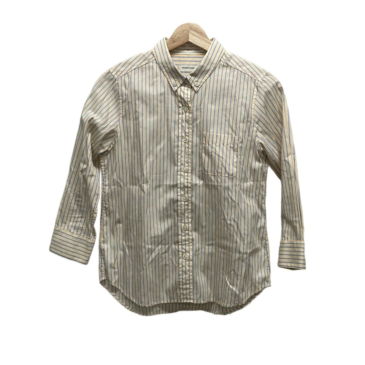 DEUXIEME CLASSE(ドゥーズィエム) 長袖シャツ サイズ36 S DEUXIEME CLASSE(ドゥーズィエム) 長袖シャツ サイズ36 S